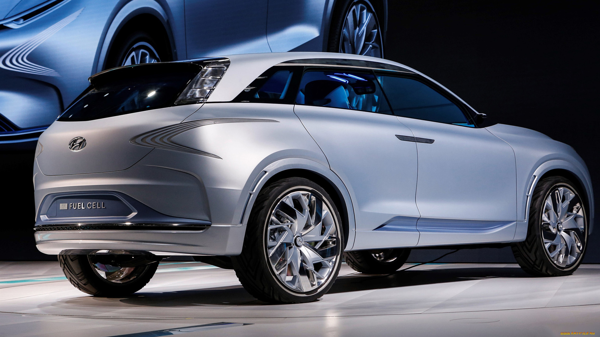 hyundai fe fuel cell concept 2017, ,    , hyundai, fe, fuel, cell, concept, 2017
